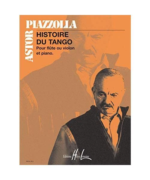 HISTOIRE DU TANGO Flute & Piano, Piazzolla, Astor EUR 65,83 - PicClick FR