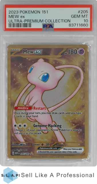 2023 POKEMON 151 ULTRA-PREMIUM COLLECTION 205 MEW ex PSA 10