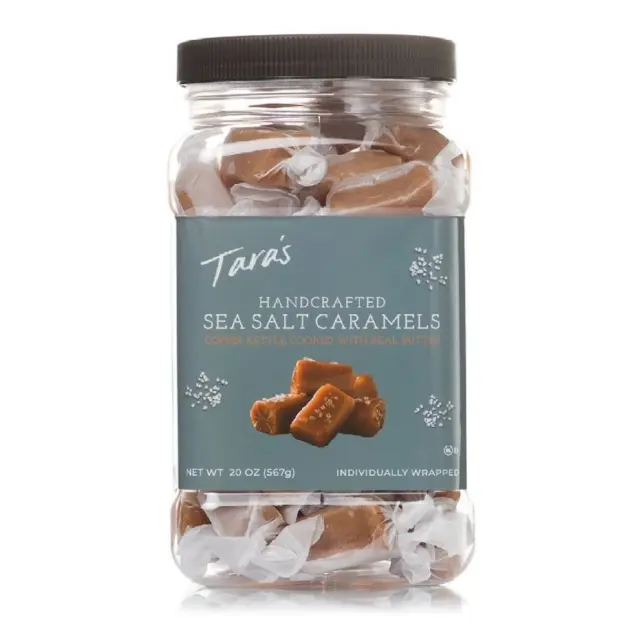 Tara's All Natural Gourmet Sea Salt Caramel Small Batch Creamy - 20 Ounce