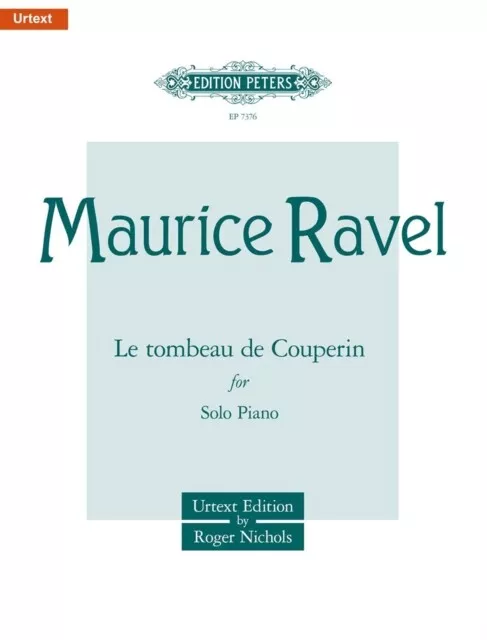 Le tombeau de Couperin for Piano 9790577083162 - Free Tracked Delivery