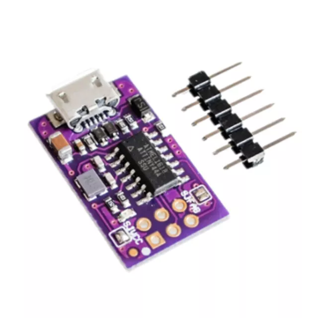 1pcs Micro USB Tiny AVR ISP 5V ATtiny44 USBTinyISP Programmer