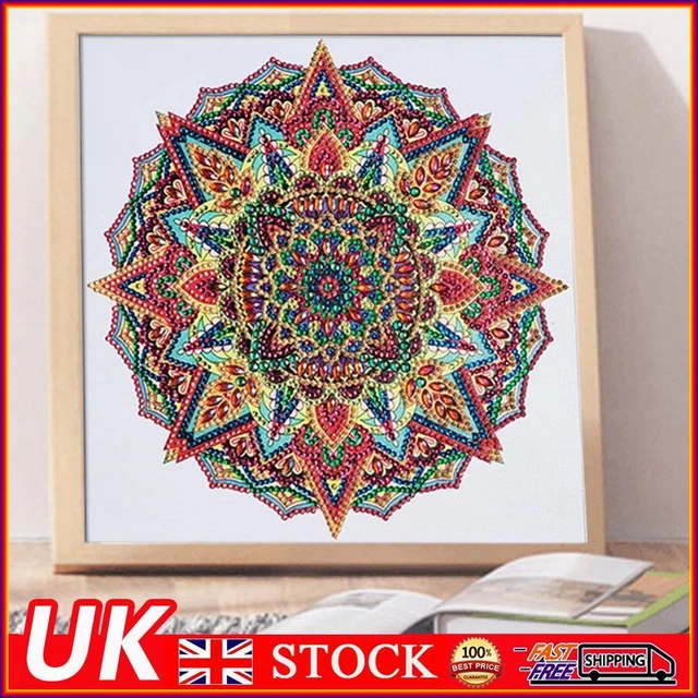 5D DIY Diamond Painting Special-shaped Partial Drill Wall Decor (D1020 circle)