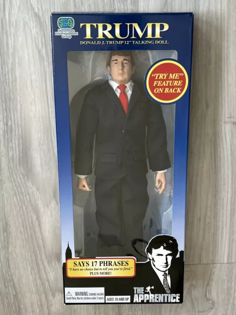 Donald Trump Talking Doll President BRAND NEW MINT The Apprentice SEG Official