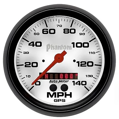 AutoMeter 5in Phantom GPS Speedo w/Rally-Nav Display - 5881