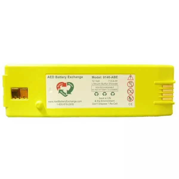 Cardiac Science 9146 9136-2 9146-2 Powerheart AED G3 OEM Battery Recelled NEW