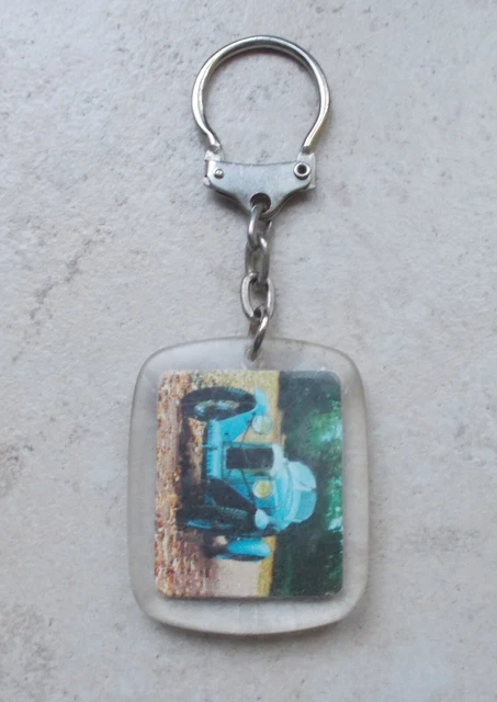 Ancien Porte-clés Vintage Des Années 1960, Thème Garage Et Voiture, Fabrication France