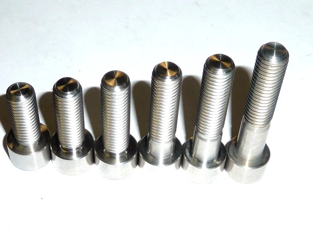 Viti Testa Cono Titanio Kit Bulloni A Testa Conica In Titanio Ti - Foto 6