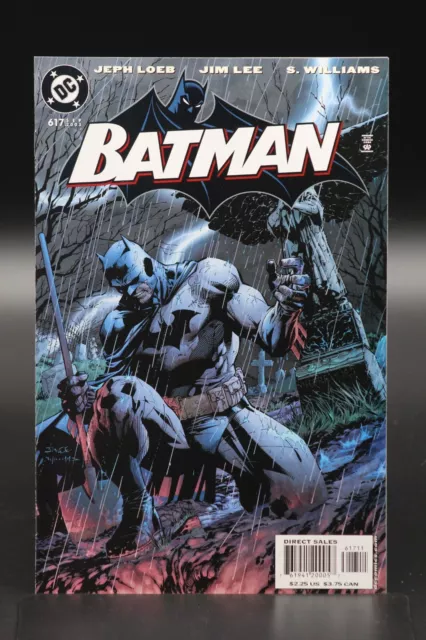 Batman (1940) #617 1st Print Jim Lee Cover Catwoman Robin Hush Part 10 NM-