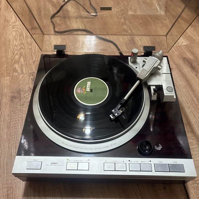 DENON DP-47F QUARTZ Lock Turntable with DL-80MC Cartridge