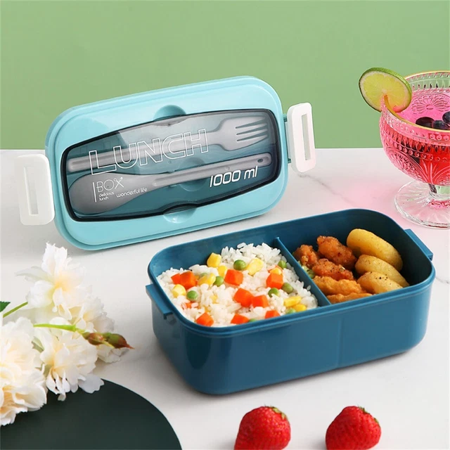 Boîte à lunch compacte et polyvalente pour enfants et employés de bureau capa