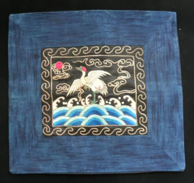 Chinese old hand embroidery pillow cover