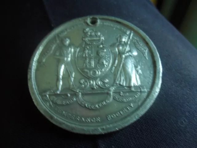 Temperance Society Medal 1833