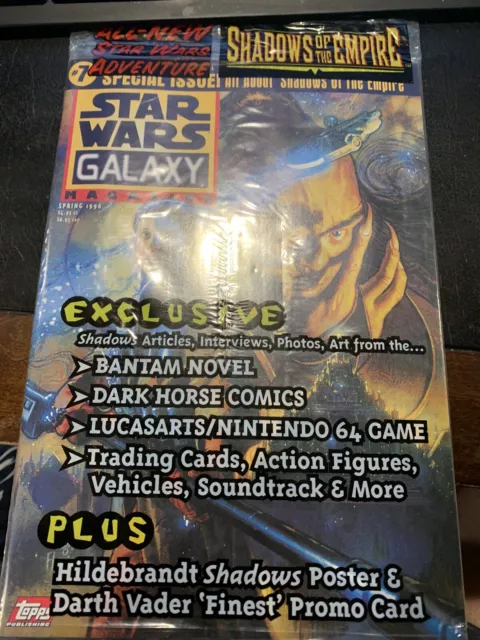 Star Wars Galaxy Magazine (1994) #7 - Shadows of the Empire - Rare MINT