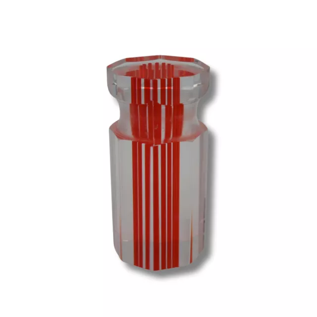 Roulette Marker Dolly Clear Acrylic w Red Prism NEW (rmr)