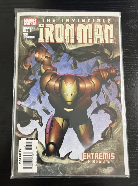 Marvel Comics The Invincible Iron Man Extremis #6 Part 6 of 6 (2006) NM+