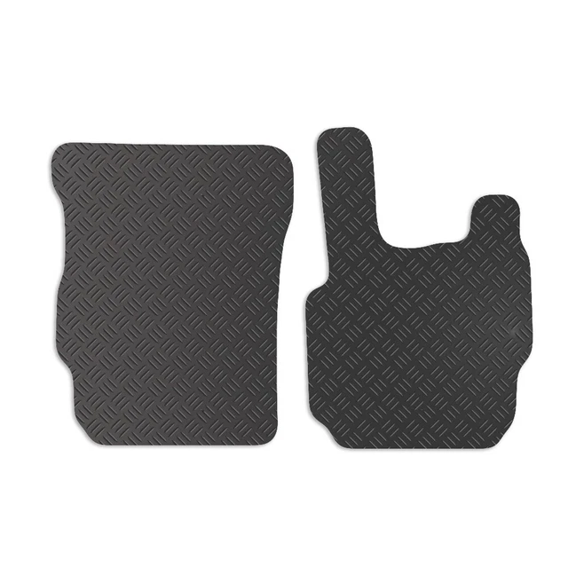 CARSIO TAILORED FLOOR Cab Truck Mats For DAF CF series in Black 3mm Rubber £21.99 PicClick UK