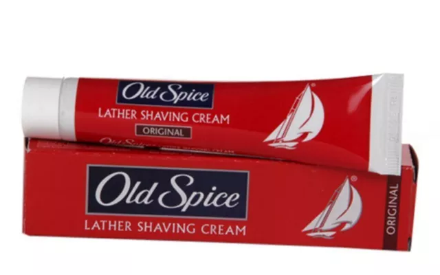 (Paquete de 2) Crema de afeitar espumosa original Old Spice 70 g Reino Unido