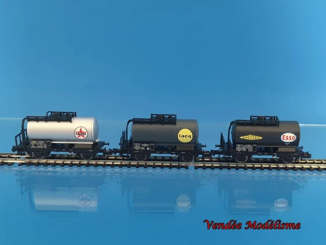Minitrix N - 15181 - Coffret de wagon de marchandises - 4x