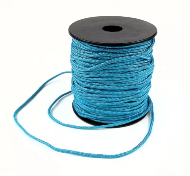 2 Meter Paracord türkis 2mm stark