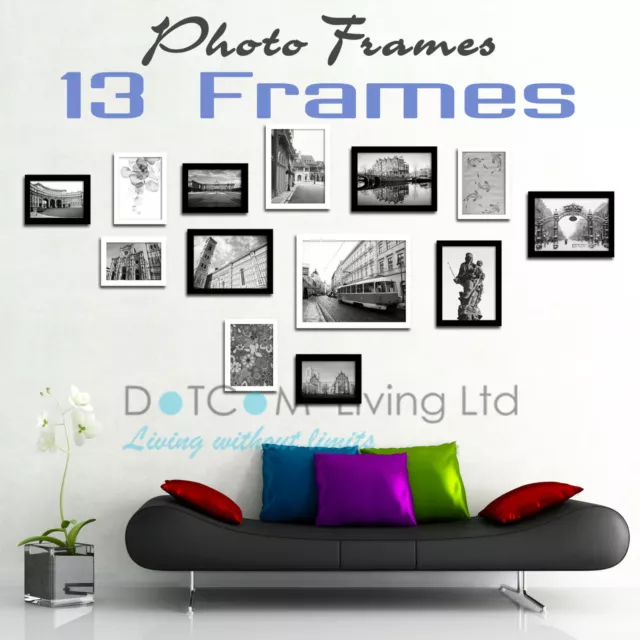 Large Multi Picture Photo Frames Wall Set 7/9/13/23/26/31PCS Art Deco Home Gift 3