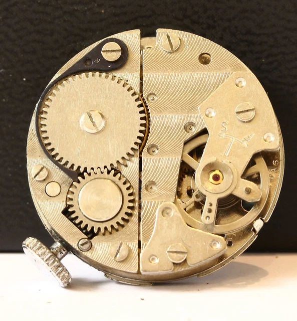 Montre Mécanique Vintage - Mouvement FHF67 17 Rubis - Sans Marque - Occasion