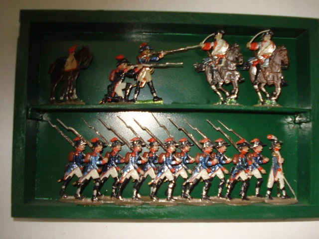 Catalogue Soldats plat en étan Mgnot