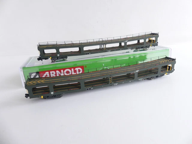 ARNOLD SNCF HN6531 WAGON PORTE CONTENEURS/ CONTENEUR ROUCH Ep V-IV EUR 30,00 - FR