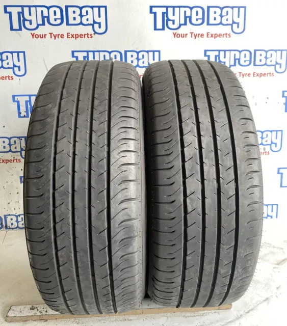 2x 215/55/17 94V DUNLOP SP SPORT MAXX 050 REF R321 2155517 TYRES