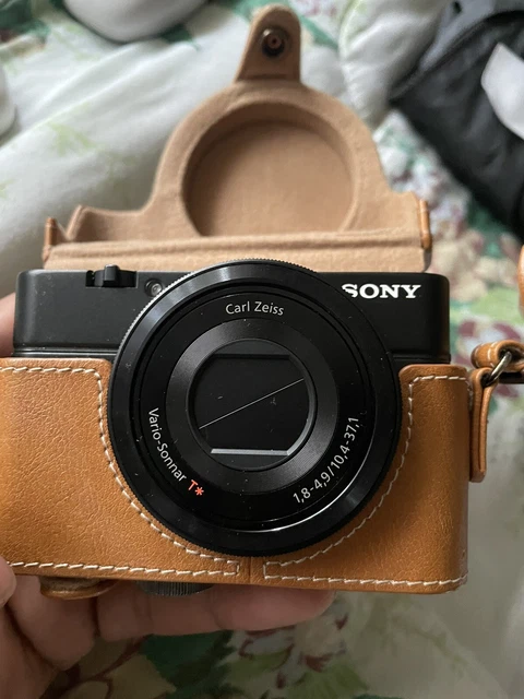 Sony Cyber-shot DSC-RX100 20.2MP Compact Digital Camera - Black