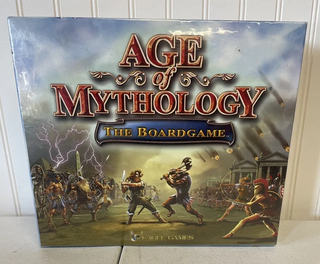 Age Of Mythology Mint Board Game Fantasy War Eagle Games 2003 SEALED