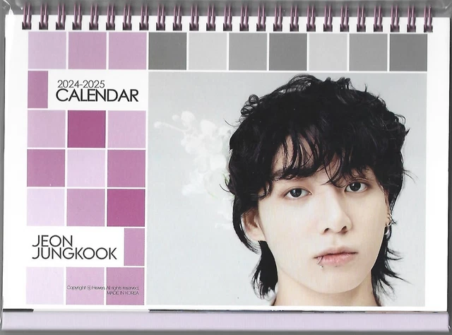 BTS JUNGKOOK PHOTO Calendar Year 2025 & 2025 K-POP 202310 £25.55 - PicClick UK