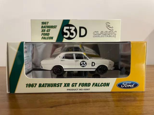 Classic Carlectables 1:43 1967 Bathurst Xr Gt Ford Falcon #0641/1250.