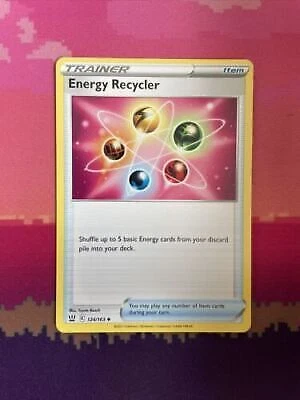 POKEMON CARD ENERGY Recycler Battle Styles Uncommon 124/163 Near Mint 1.54  - PicClick UK