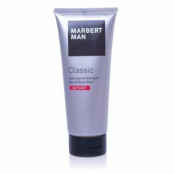 MARBERT Man Classic Sport Duschgel & Shampoo Hair & Body Wash 200 ml