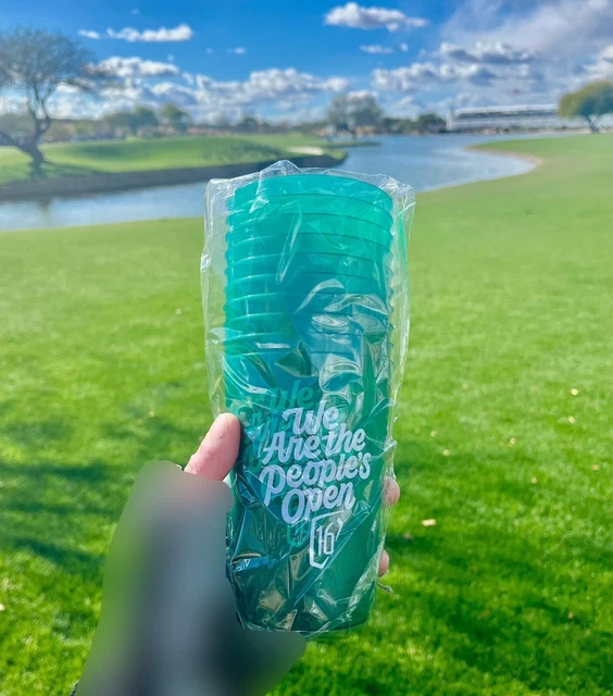 20 WASTE MANAGEMENT 2024 PHOENIX OPEN Golf Tournament 16TH HOLE Plastic