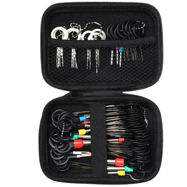 Pin Ejector Kit 76 PCS TERMINAL Ejector Kit Connector Pin Removal Tool Mechanic Suit ...
