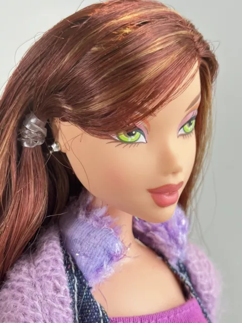 Barbie My Scene Un-Fur-Gettable Chelsea Doll 2006 Original Outfit Green Eyes 2