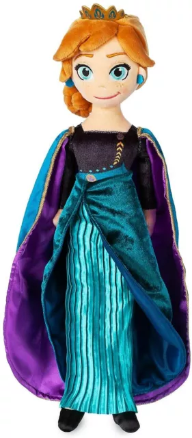 Disney Queen Anna Plush Doll – Frozen 2 – Medium – 18'' inches