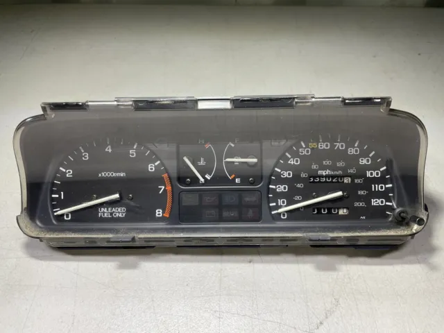 88-89 Honda Civic CRX Hatch DX SI Gauge Cluster Speedometer TACH EF OEM