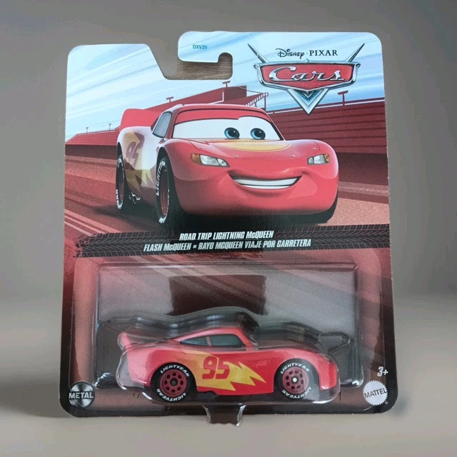 DISNEY PIXAR CARS Road Trip Lightning McQueen ( New) Official Mattel ...
