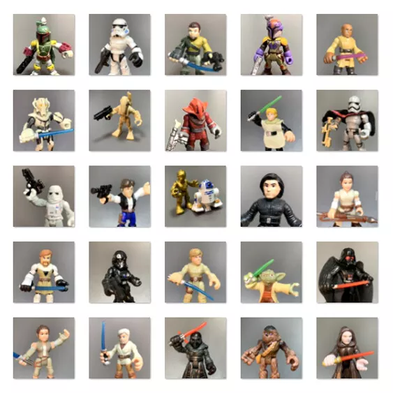 UP to 90 Kinds Playskool Star Wars Galactic Heroes Last Jedi Figure Your Choice