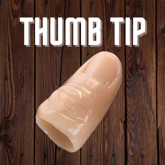 1 x Thumb Tip. Magic Fake Thumb Magicians Hard Plastic