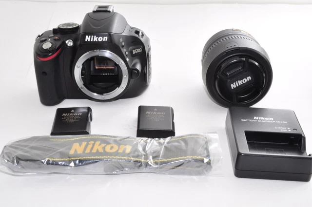 Nikon D5100 16.2 MP Digital SLR Camera Shutter Count 11213 From Japan DSLR #9330