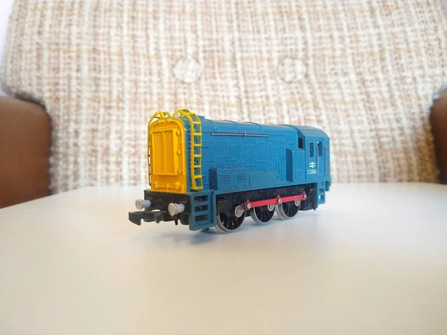 Hornby Dublo Wrenn 08 diesel shunter BR Blue D3464 VGC runs well OO gauge