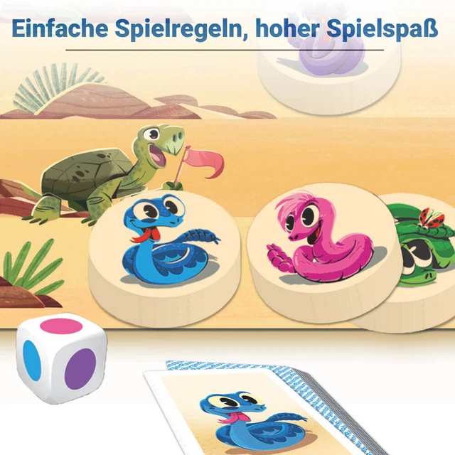 Ravensburger Meine ersten Spiele Wettlauf Tempo, kleine Klapperschlange 20950 2