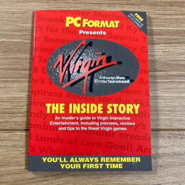 PC FORMAT präsentiert Virgin The Inside Story Vintage 1994 Future Publishing NEU