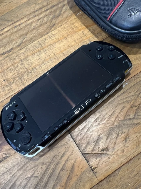 Sony PSP 3000 Black - Excellent Condition + Charger & Carry Case