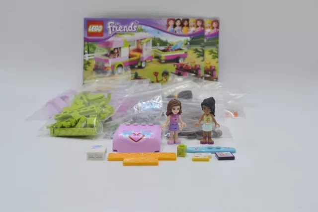 Lego friends rv top camper instructions