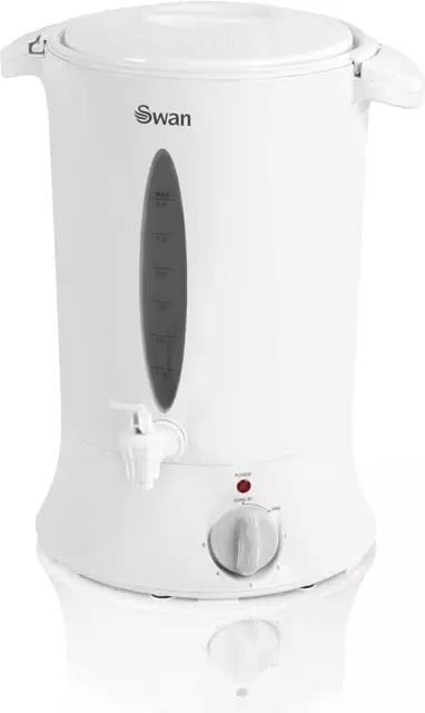 Swan SWU8P Gastronomieurne mit Thermostatsteuerung, Wasserstandsanzeige, 8L, 1800