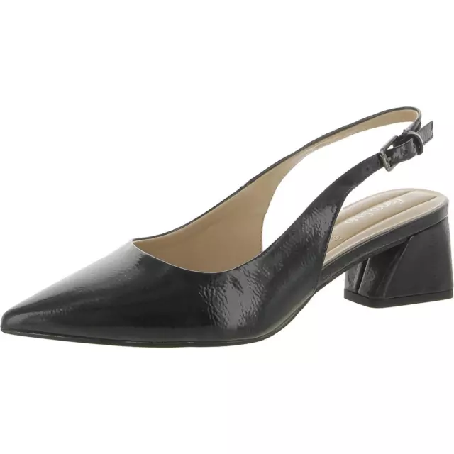 Franco Sarto Womens Racer Padded Insole Pumps Slingback Heels Shoes BHFO 1873